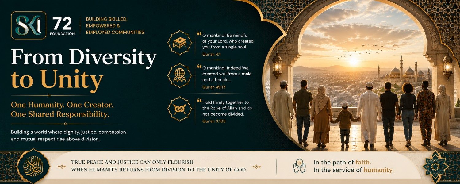 From Diversity to Unity — One Humanity, One Creator, One Shared Responsibility
